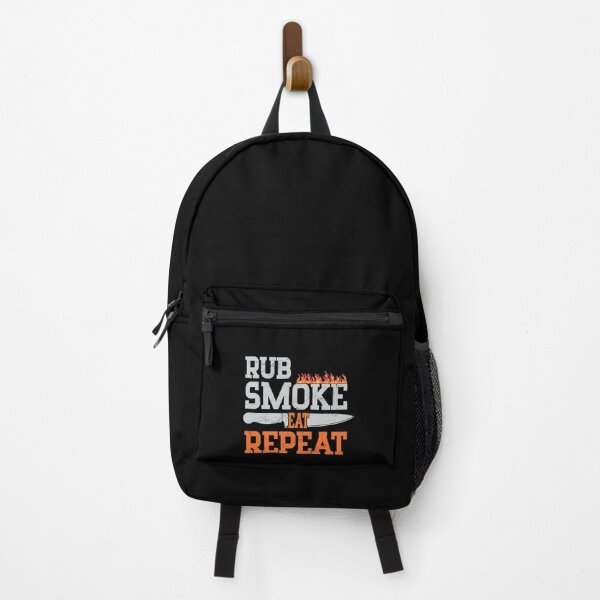 Item preview, Rub Smoke Eat Repeat BBQ Lover Barbeque Grilling Grill Dad designed and sold by haselshirt.