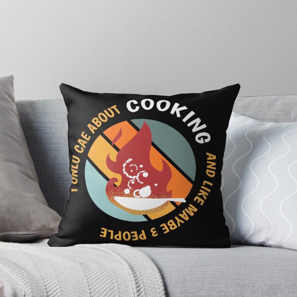 Item preview, Funny Cooking Lovers - I Only Care About Cooking design designed and sold by Merchking1.