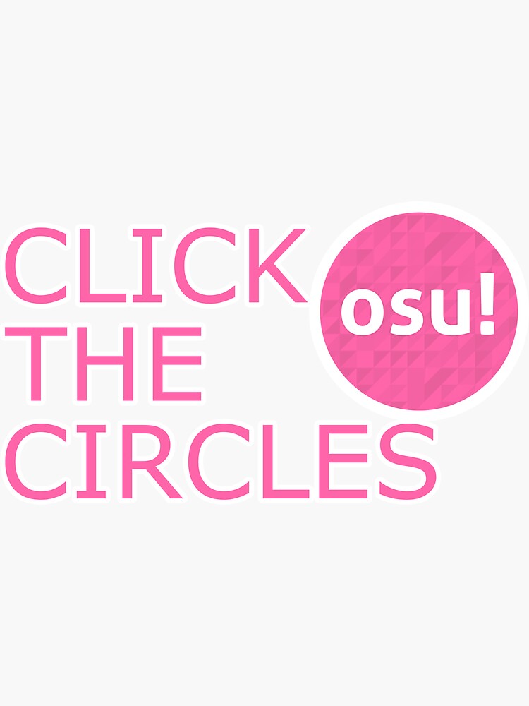 Osu circles. Osu circle. Osu!.. Игра обложка. Osu Stickers.