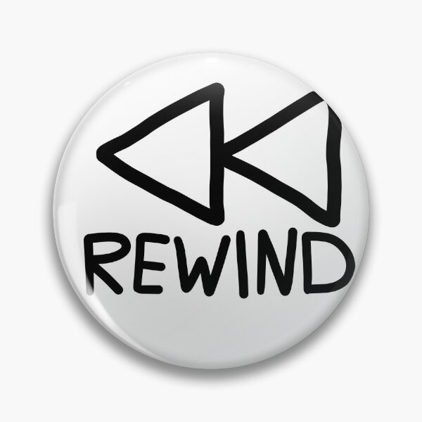 Item preview, Rewind Button (Doodle) designed and sold by connor-maitland.