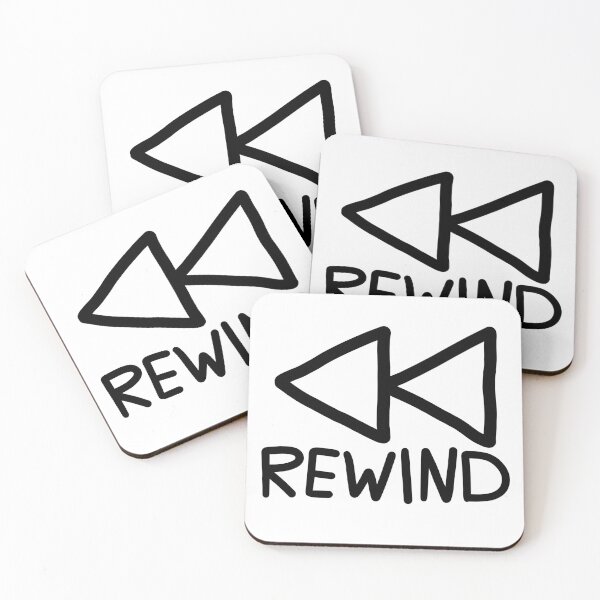 Item preview, Rewind Button (Doodle) designed and sold by connor-maitland.