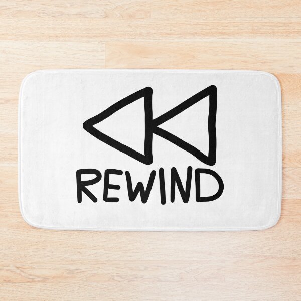 Item preview, Rewind Button (Doodle) designed and sold by connor-maitland.