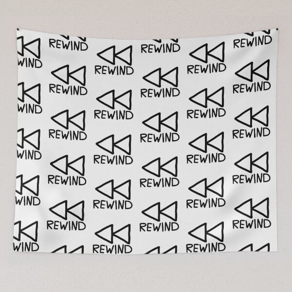 Item preview, Rewind Button (Doodle) designed and sold by connor-maitland.