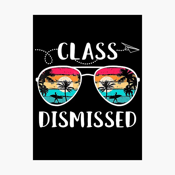 Item preview, Teacher Class DIsmissed Sunglasses sunset Surfing designed and sold by ElliottKiti.