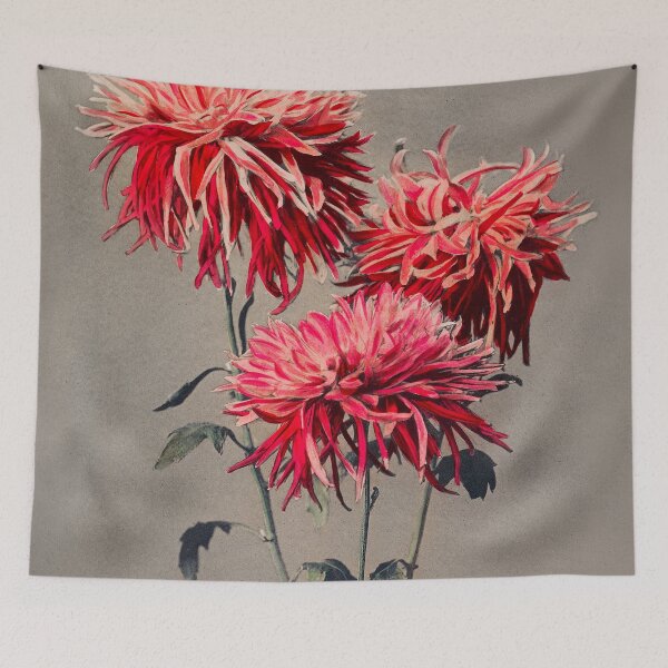 Item preview, Japanese Flowers (Asa-dsuma-bune) by Kazumasa.  designed and sold by jadeandjester.