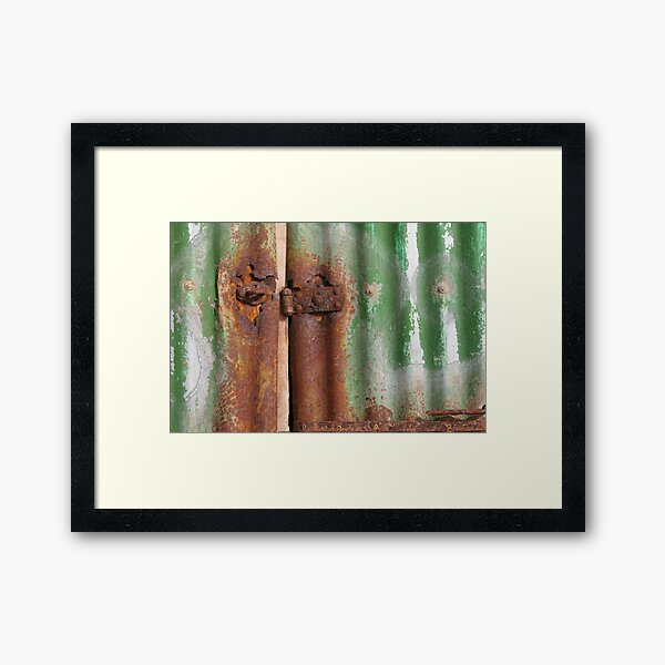 Item preview, Boat Shed - Green Rust designed and sold by Oui. Oui..