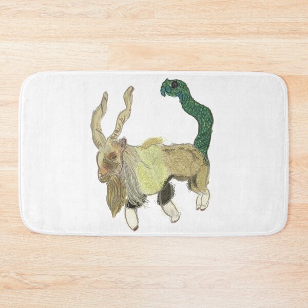 Item preview, Goat Chimera Green designed and sold by NatureDesigned.