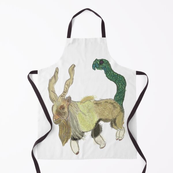 Item preview, Goat Chimera Green designed and sold by NatureDesigned.