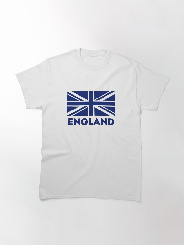Alternate view of England, Union Jack Flag Classic T-Shirt