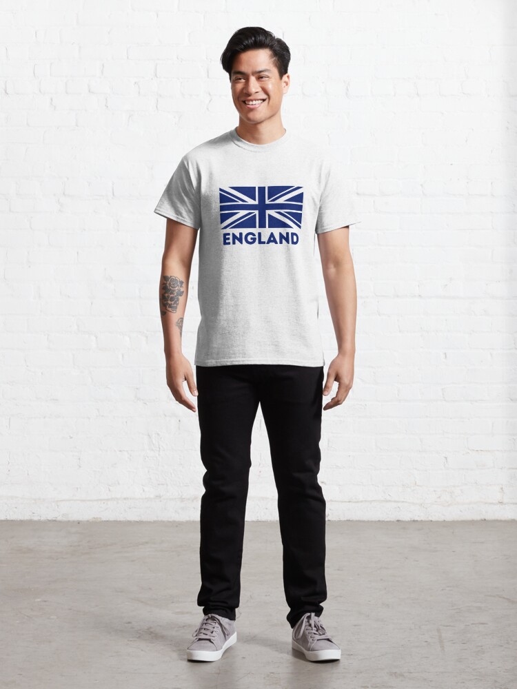 Alternate view of England, Union Jack Flag Classic T-Shirt