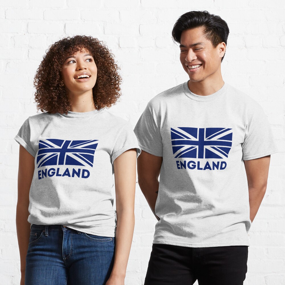 England, Union Jack Flag Classic T-Shirt