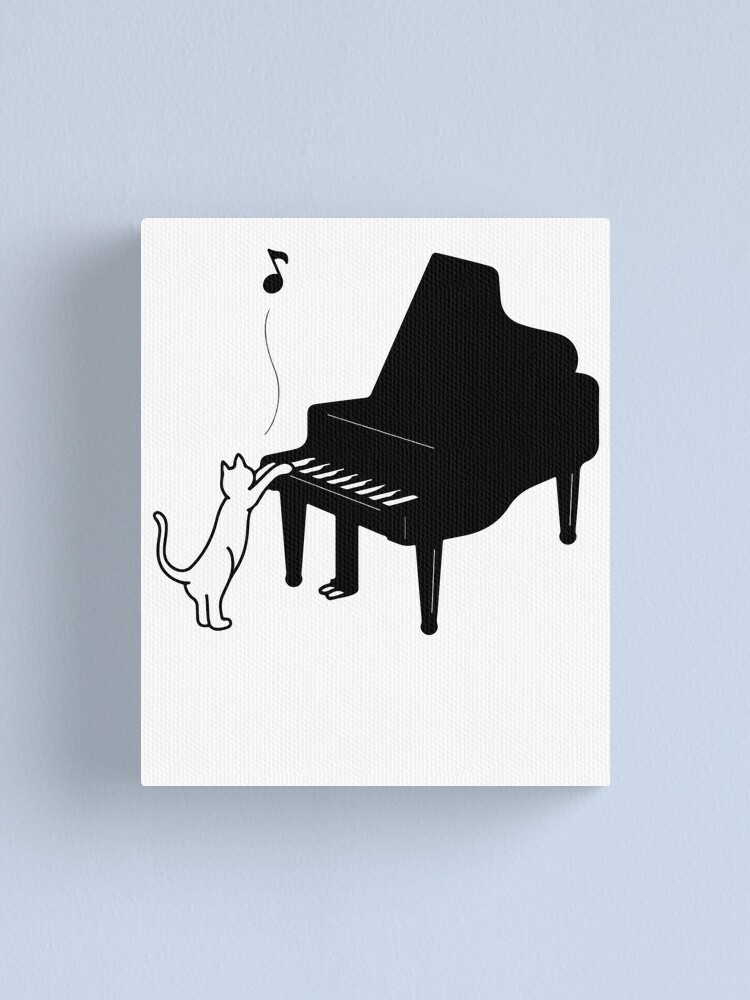 «Gato que el piano Regalo divertido del arte del músico» de JapaneseInkArt | Redbubble