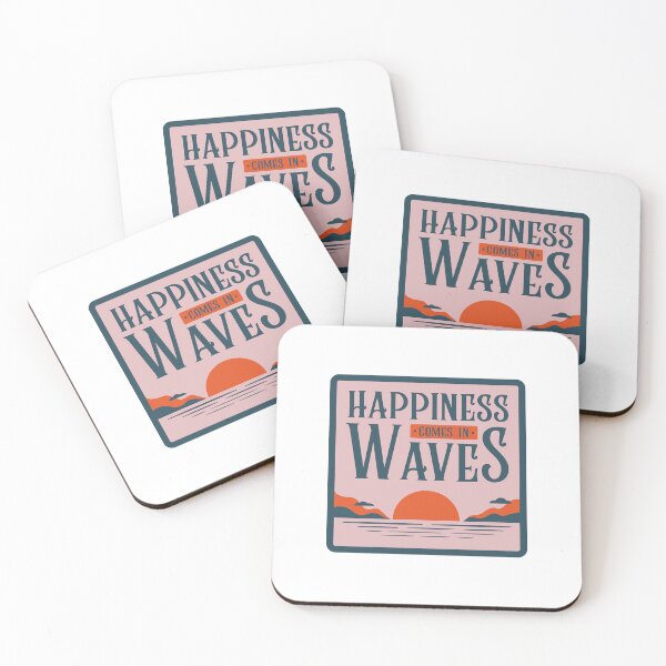 Item preview, Happiness comes in waves Summer apparel designed and sold by WendaxStreet.