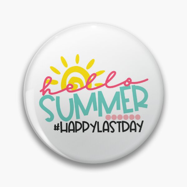 Item preview, Happy Last Day of School Teacher Student Hello Summer Sticker designed and sold by WendaxStreet.
