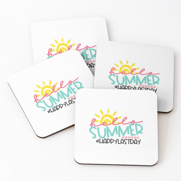 Item preview, Happy Last Day of School Teacher Student Hello Summer Sticker designed and sold by WendaxStreet.