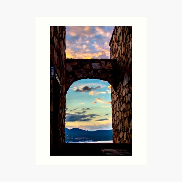 Sardinia Horizon Art Print