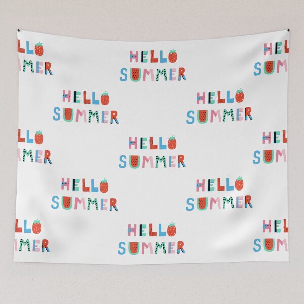 Item preview, hello summer good bye school designed and sold by WendaxStreet.