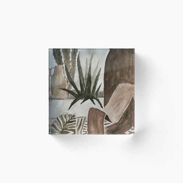 Item preview, hand painted  Cactus yard 2 designed and sold by quinnstyle.