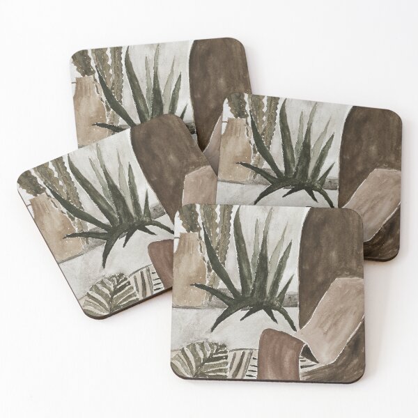 Item preview, hand painted  Cactus yard 2 designed and sold by quinnstyle.