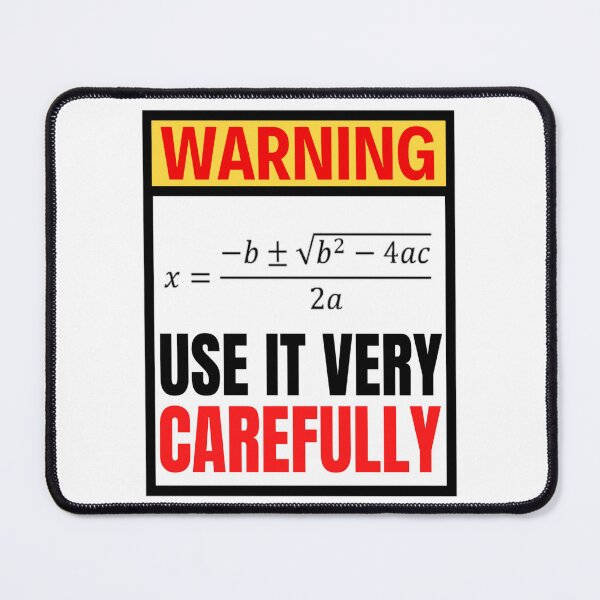 Item preview, Quadratic Equation Use It Very Carefully  designed and sold by chetan786.