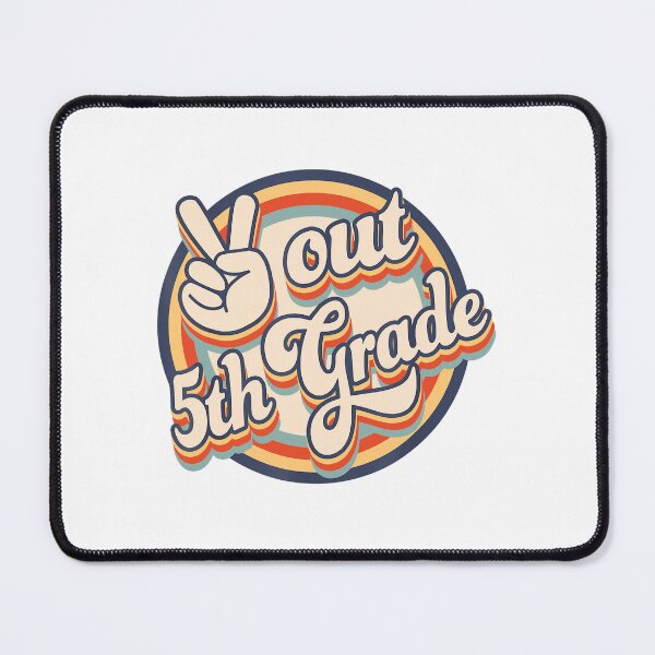 Item preview, Peace Out 5th Grade Tie Dye Graduation Class Of 2022 Virtual Sticker designed and sold by WendaxStreet.
