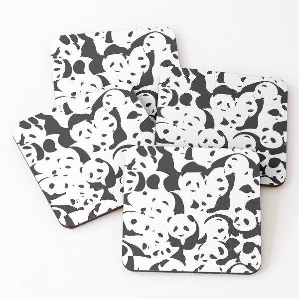 Item preview, panda, panda, seamless, patrón designed and sold by polymolystudio.