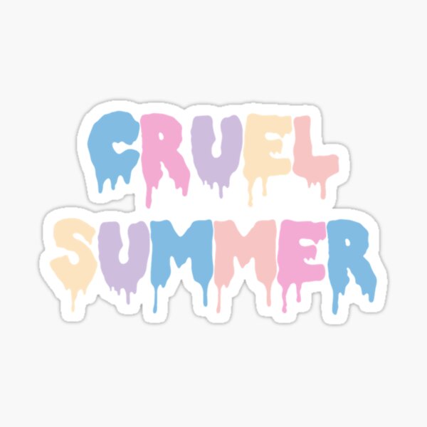 Taylor Swift Cruel Summer Stickers – A Little Happy