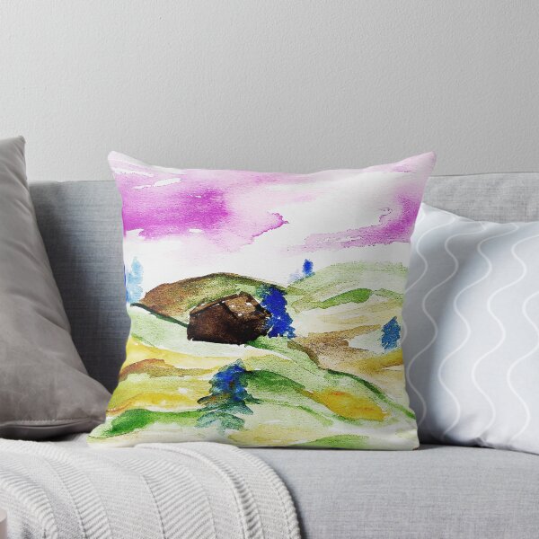 Artikelvorschau, handgemalter aquarellhang entworfen und verkauft von quinnstyle.