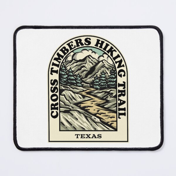 Item preview, Cross Timbers Hiking Trail Texas hiking backpacking trail designed and sold by HalpinDesign.