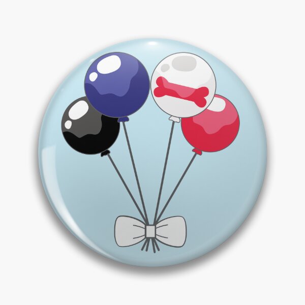 Item preview, Happy Balloons (Pup) designed and sold by IslandDesignArt.