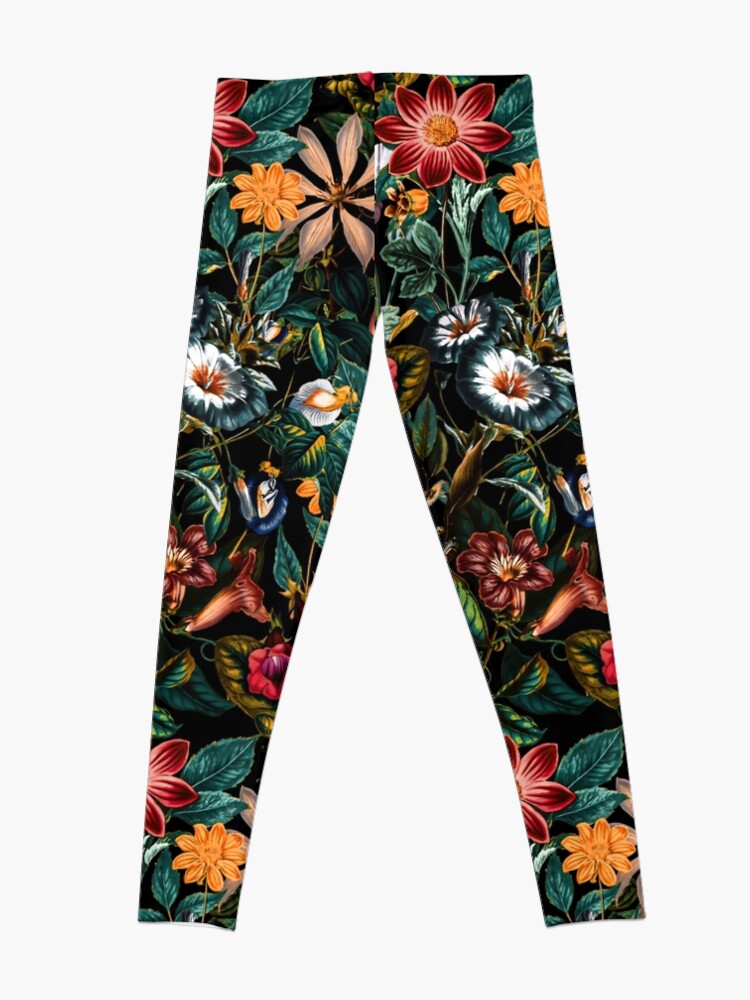 Alternate view of NIGHT-GARDEN-XXIV Leggings