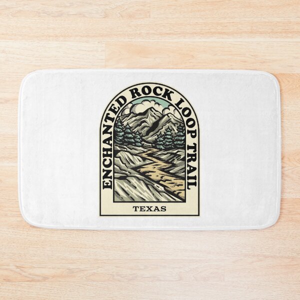 Item preview, Enchanted Rock Loop Trail Texas hiking backpacking trail designed and sold by HalpinDesign.