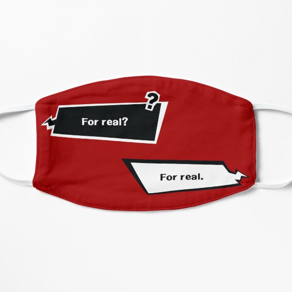The Fault in Our Personas Flat Mask