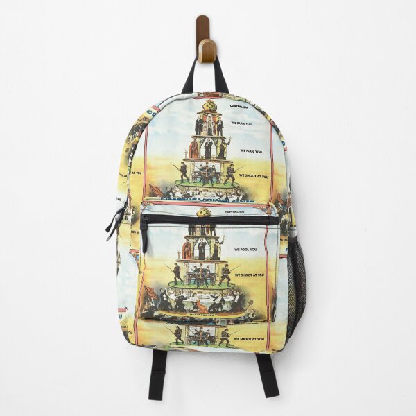 Item preview, Pyramid of capitalist system print | Pyramid of Capitalist System designed and sold by TeeARTHY.