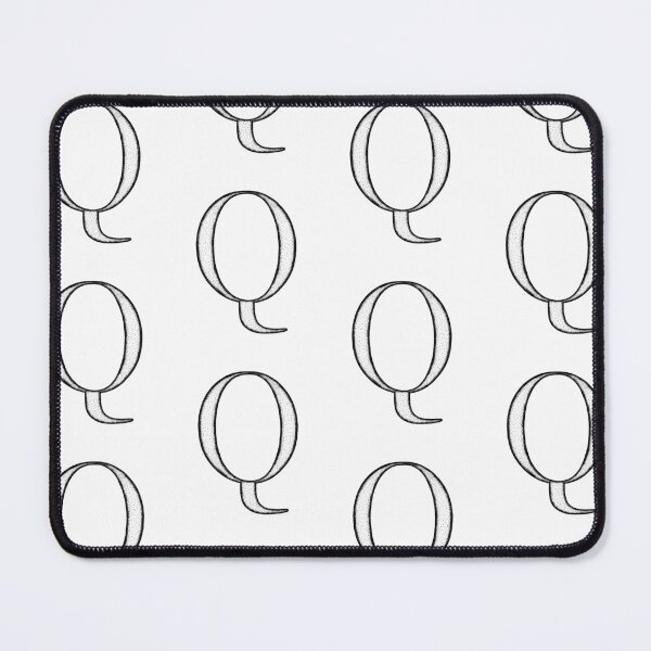 Item preview, Dotart/Dotwork illustration of Letter Q designed and sold by MagnetitaBySil.