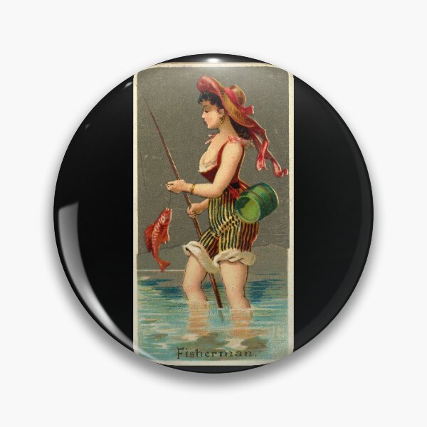 Item preview, Fisherman - Remastered Vintage Artwork from 1887 designed and sold by Pridian Aesthetics.