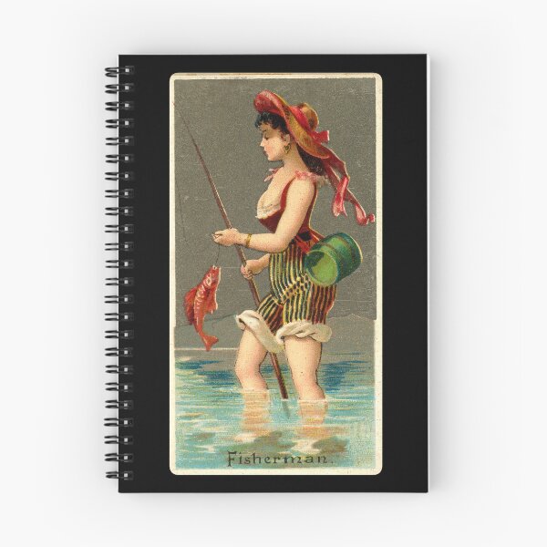 Item preview, Fisherman - Remastered Vintage Artwork from 1887 designed and sold by Pridian Aesthetics.
