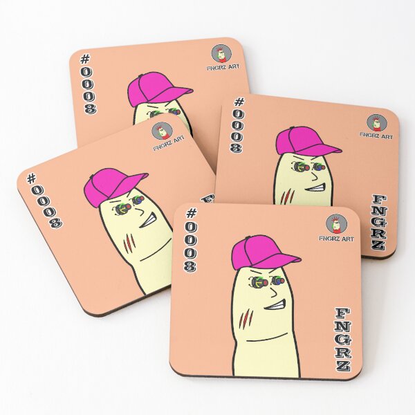 Item preview, FNGRZ - #0008 - cartoon finger art artwork collection designed and sold by PCMUnlimited.