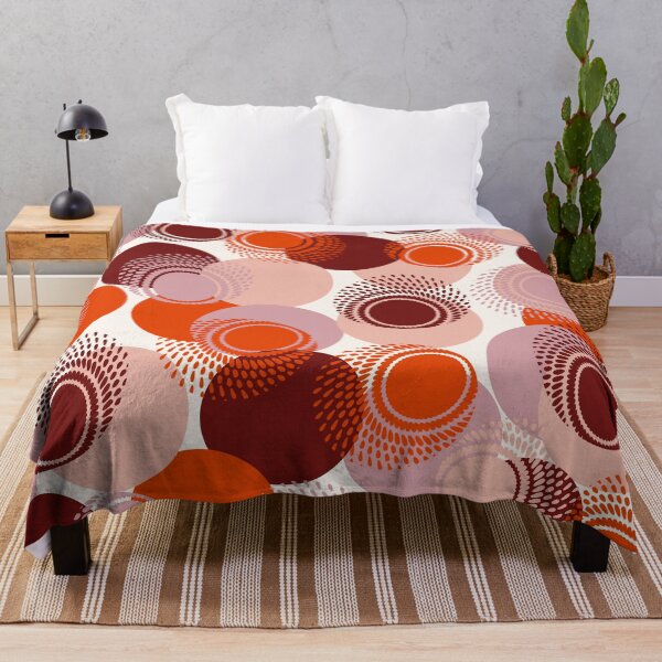 Item preview, Retro Mod Mid Century Abstract circles designed and sold by pugmom4.