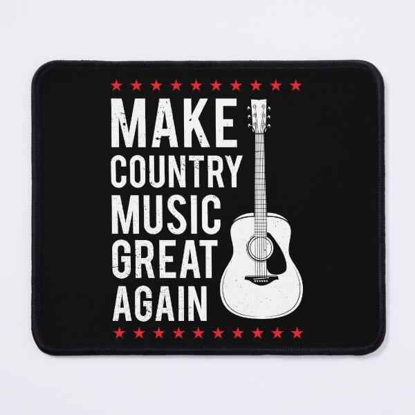 Item preview, Country Music Make It Great Again Funny Quote designed and sold by haselshirt.