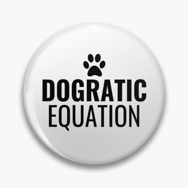 Item preview, Dogratic Equation - Funny Quadratic Equation  designed and sold by chetan786.