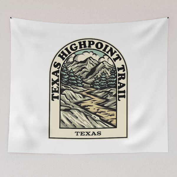 Item preview, Texas Highpoint Trail Texas hiking backpacking trail designed and sold by HalpinDesign.
