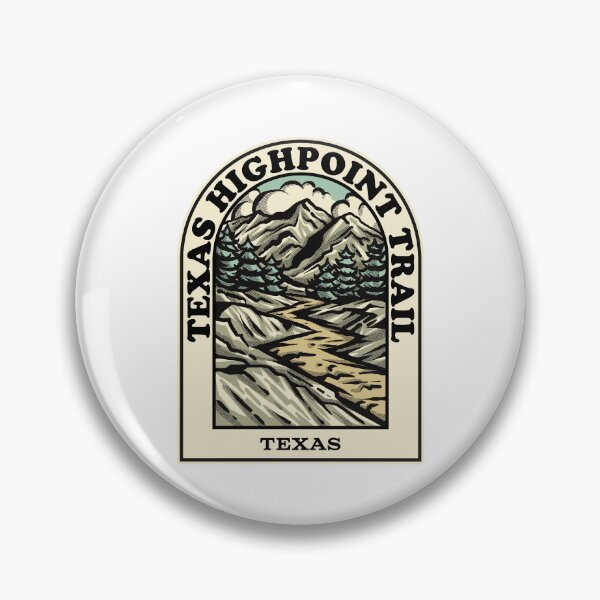 Item preview, Texas Highpoint Trail Texas hiking backpacking trail designed and sold by HalpinDesign.