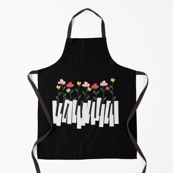 Item preview, Floral Piano Keys For Piano PLayers And Music Lovers As A Floral Gift designed and sold by Funwithmusic.