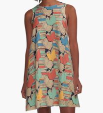 Book Addiction A-Line Dress