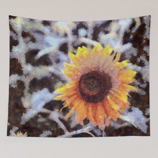 Item preview, Sunflowers in the Snow, digital impressions of frost designed and sold by JonDelorme.