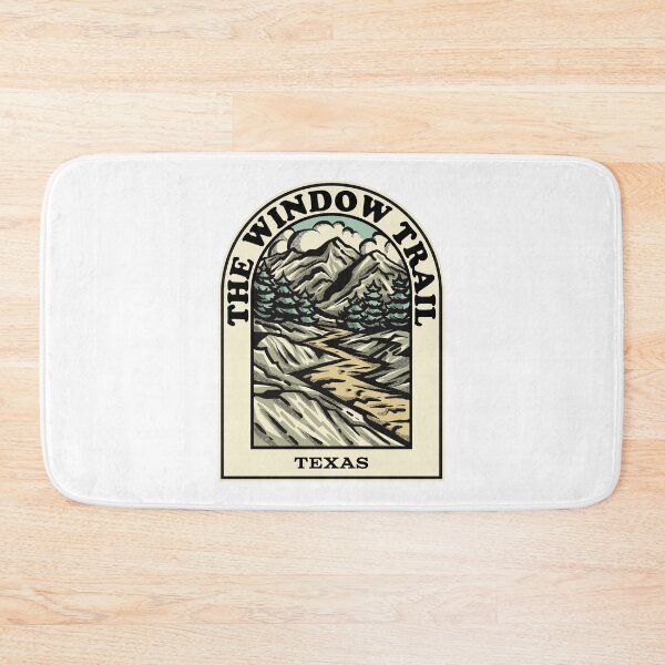 Item preview, The Window Trail Texas hiking backpacking trail designed and sold by HalpinDesign.