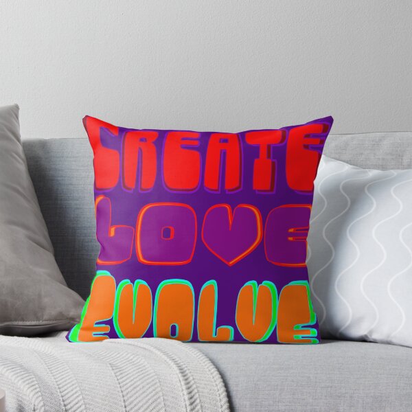 Item preview, Create Love Evolve novelty t-shirt and cool products designed and sold by Scott C. L. Hollingsworth.