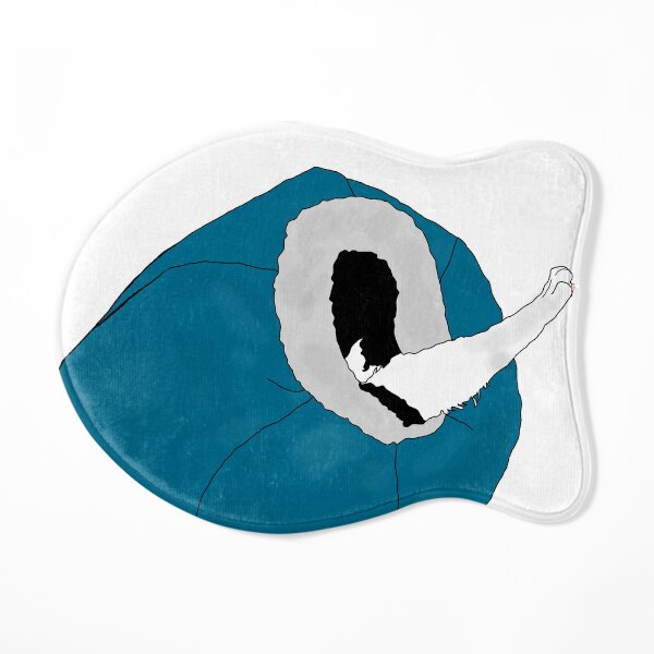 Cute Tuxedo Cat needs a bigger Igloo bed Cat Mat