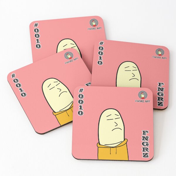 Item preview, FNGRZ - #0010 - cartoon finger art artwork collection designed and sold by PCMUnlimited.